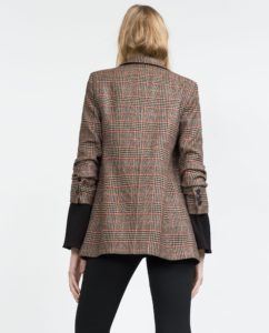 blazer a cuadros